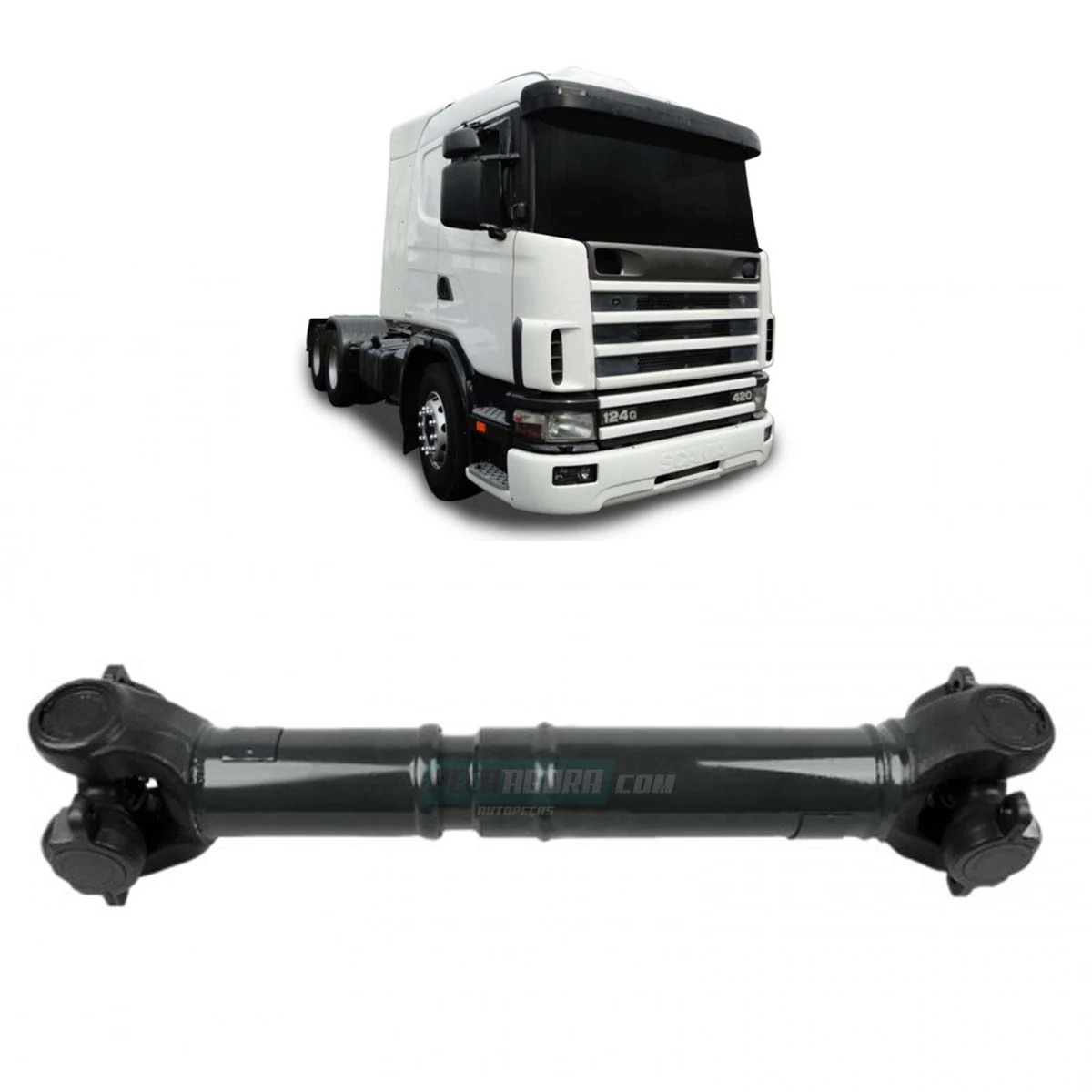 CARDAN COMPLETO ENTRE EIXOS PARA SCANIA 124 720MM 1796593