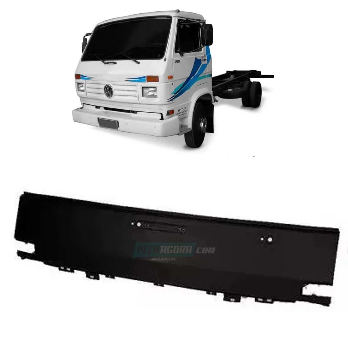 PAINEL FRONTAL INFERIOR VOLKSWAGEN TODOS 91/92 CHAPA AMALCABURIO 4016 (TH7805039