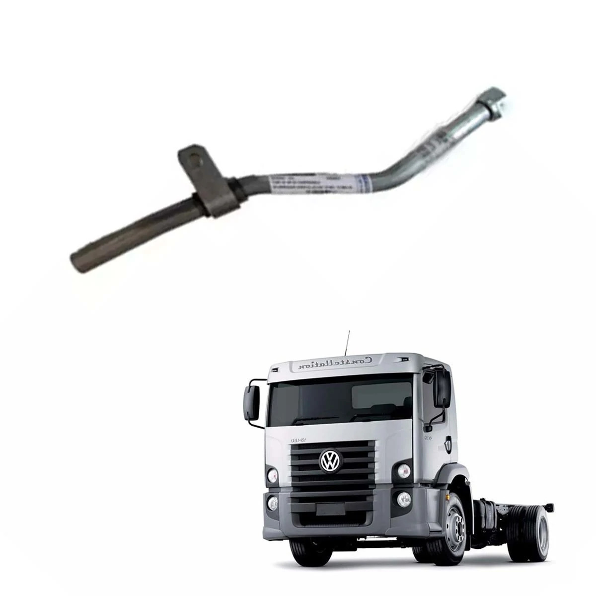 TUBO AR COMPRESSOR VW 13180E 15180E CONSTELLATION 13170E 15170E 15190E 2005 A 20