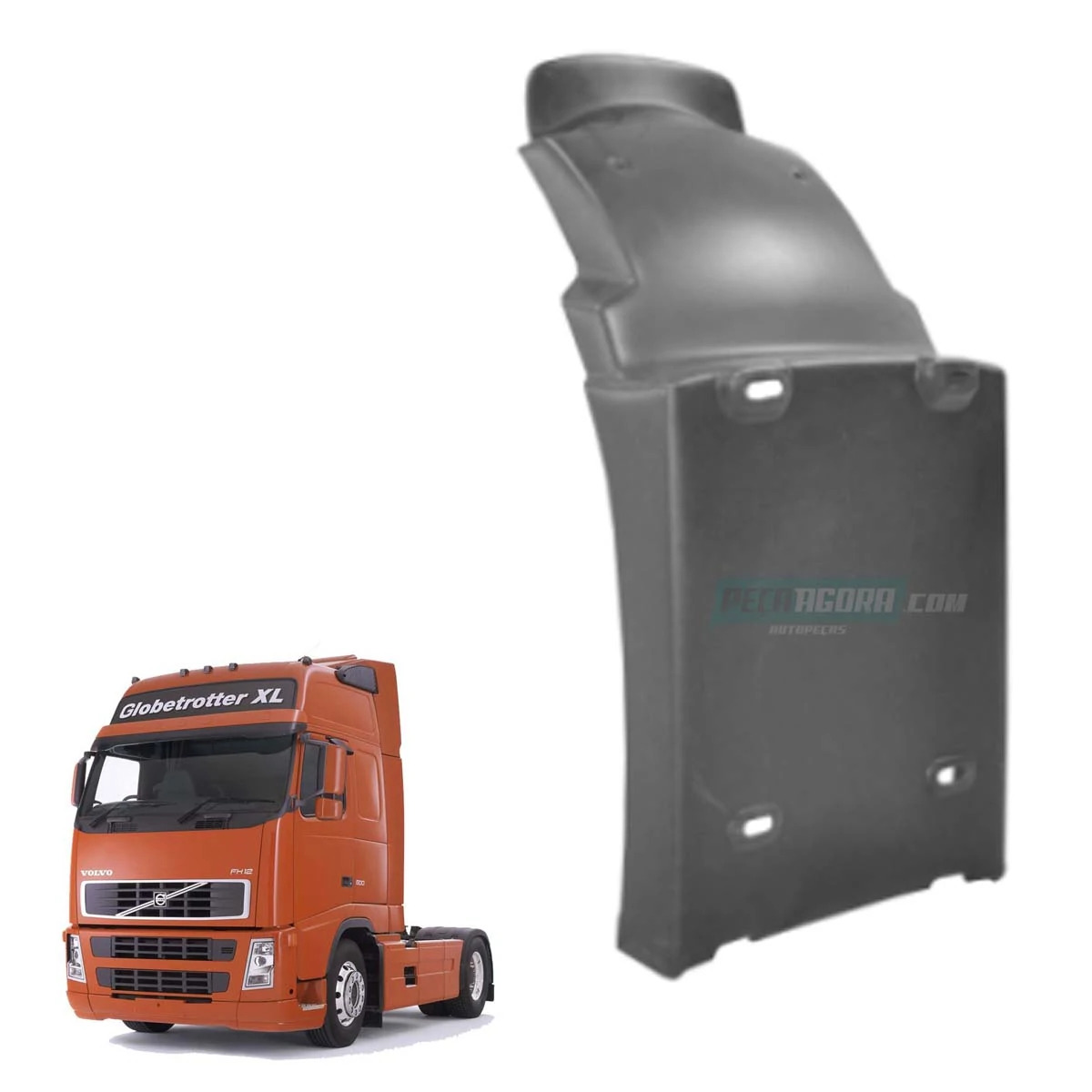 PARALAMA DIANTEIRO CABINE VOLVO FH 2004 A 2014 - SERVE LADO DIREITO OU ESQUERDO 