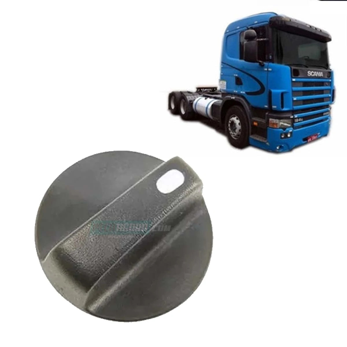  BOTAO FAROL E VENTILADOR PARA SCANIA 94 114 124 P93 R113 T113 R143 (372621)