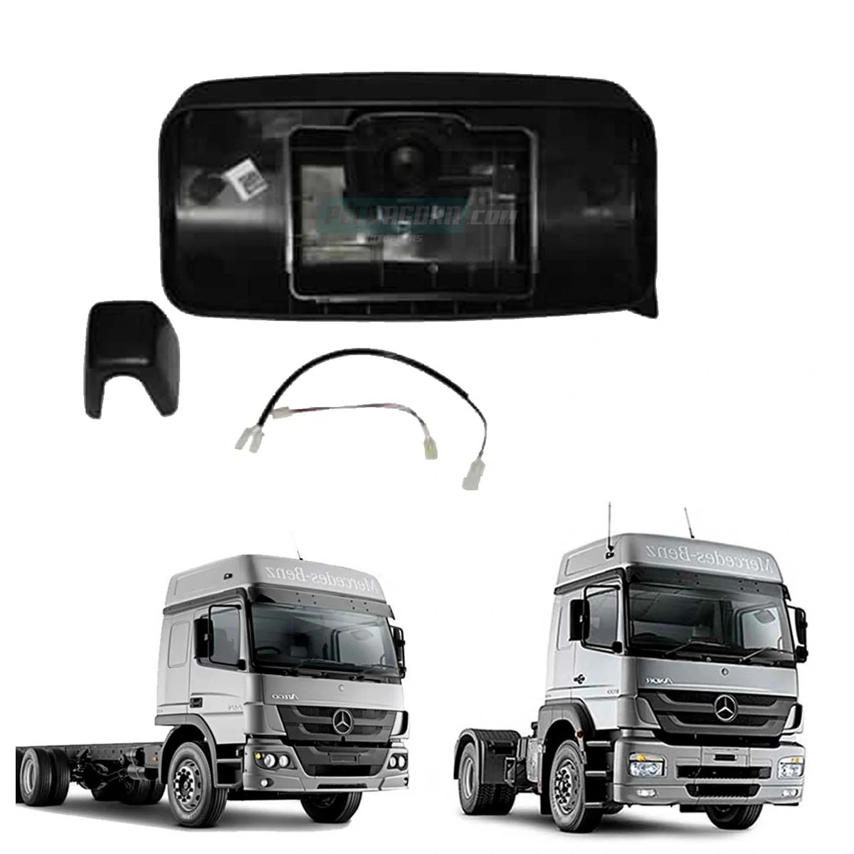ESPELHO RETROVISOR LD DIREITO MB ATEGO II 1315 1418 1518 1718 1723 1725 2423 242
