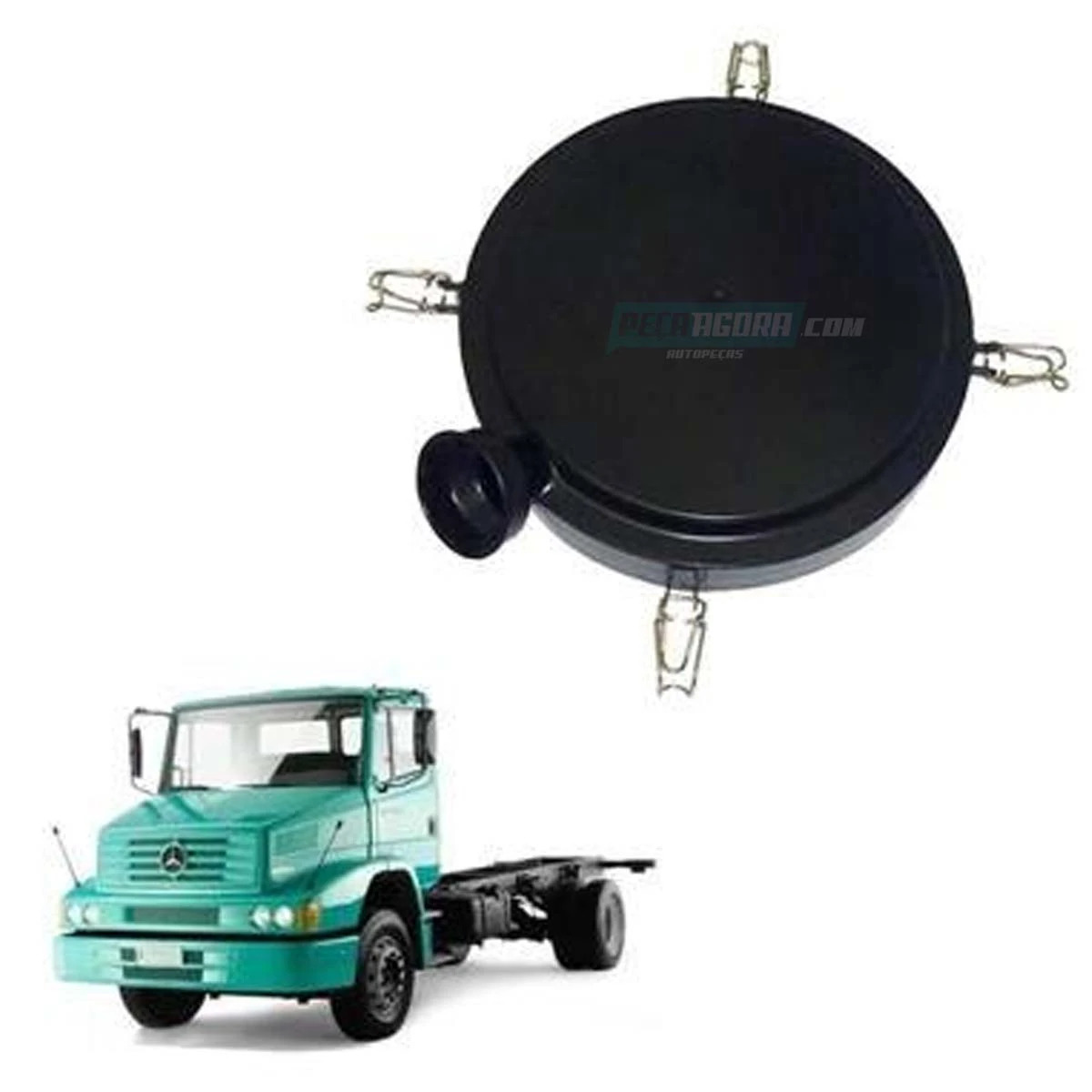 TAMPA FILTRO AR CHAPA DE ACO MB 1620 MERCEDES BENZ (0000901012K)