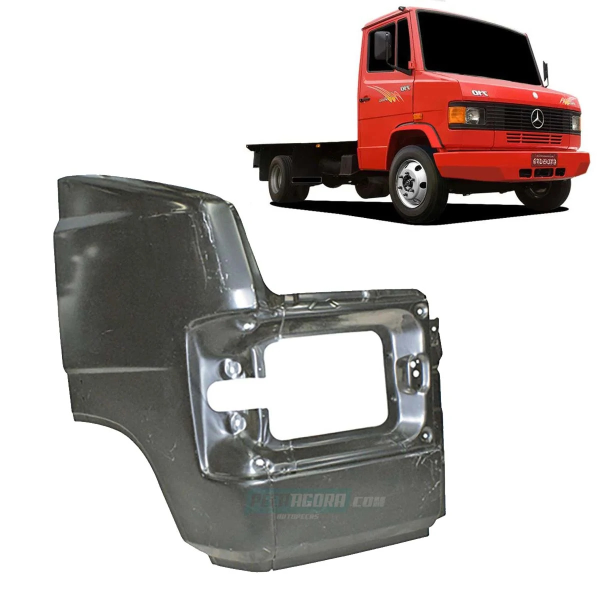 PAINEL FRONTAL DIR MB LN 709 710 912 914 SEM ENTRADA DE AR (6886207104-DESATIVAD