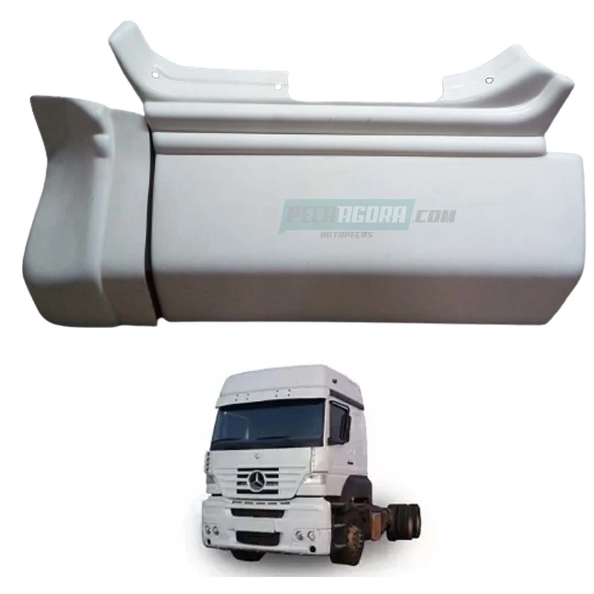  TAPA ESTRIBO PEGA CHINELO MB 1938S 1944S FRONTAL PLASTICO ABS (V.M30012E-K01525