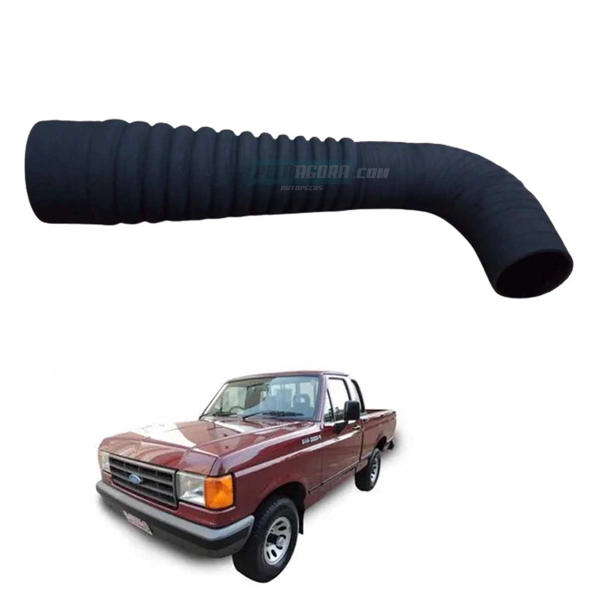 MANGUEIRA FILTRO DE AR A TURBINA MOTOR MWM FORD F1000 F4000 92 A 96 (T71129202)
