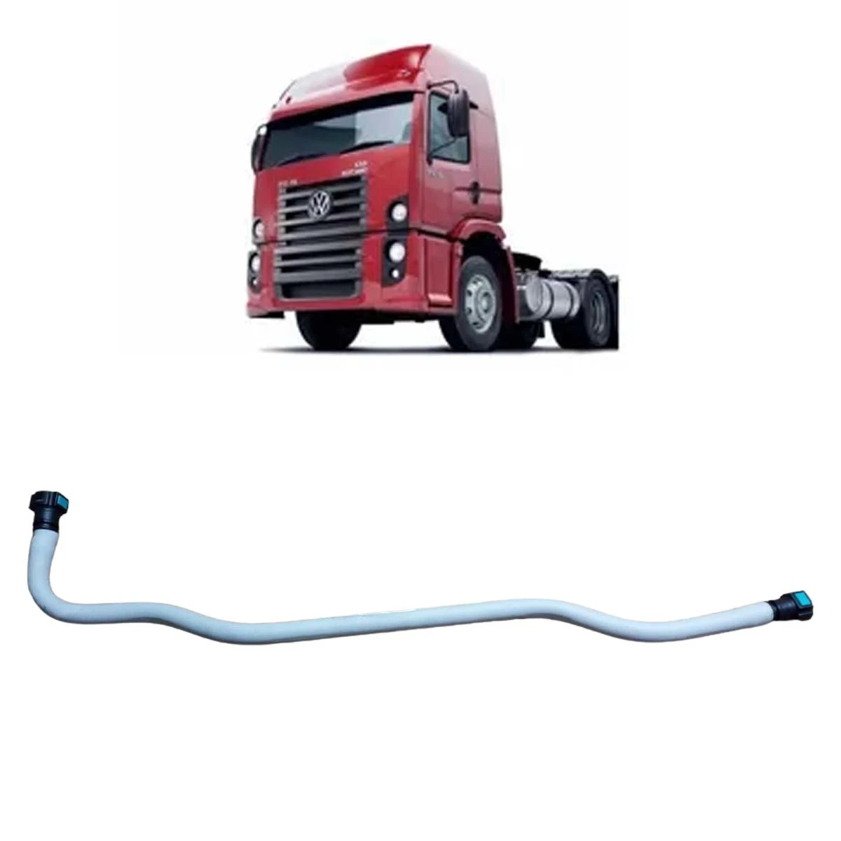 TUBO AGUA COMPRESSOR CUMMINS VW 19330 19390 19420 25390 25420 26390 26420 (2Z014