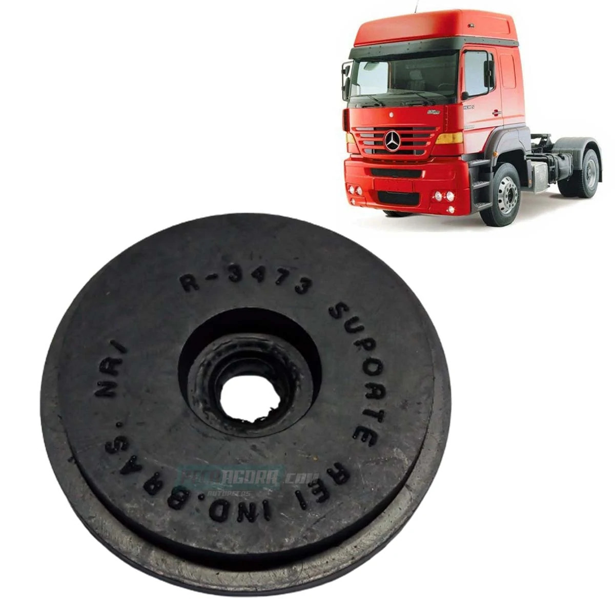 BATENTE SUSPENSAO TRASEIRA CABINE 9X55X11MM MB 1938 1938S 1944 1944S AXOR (94289