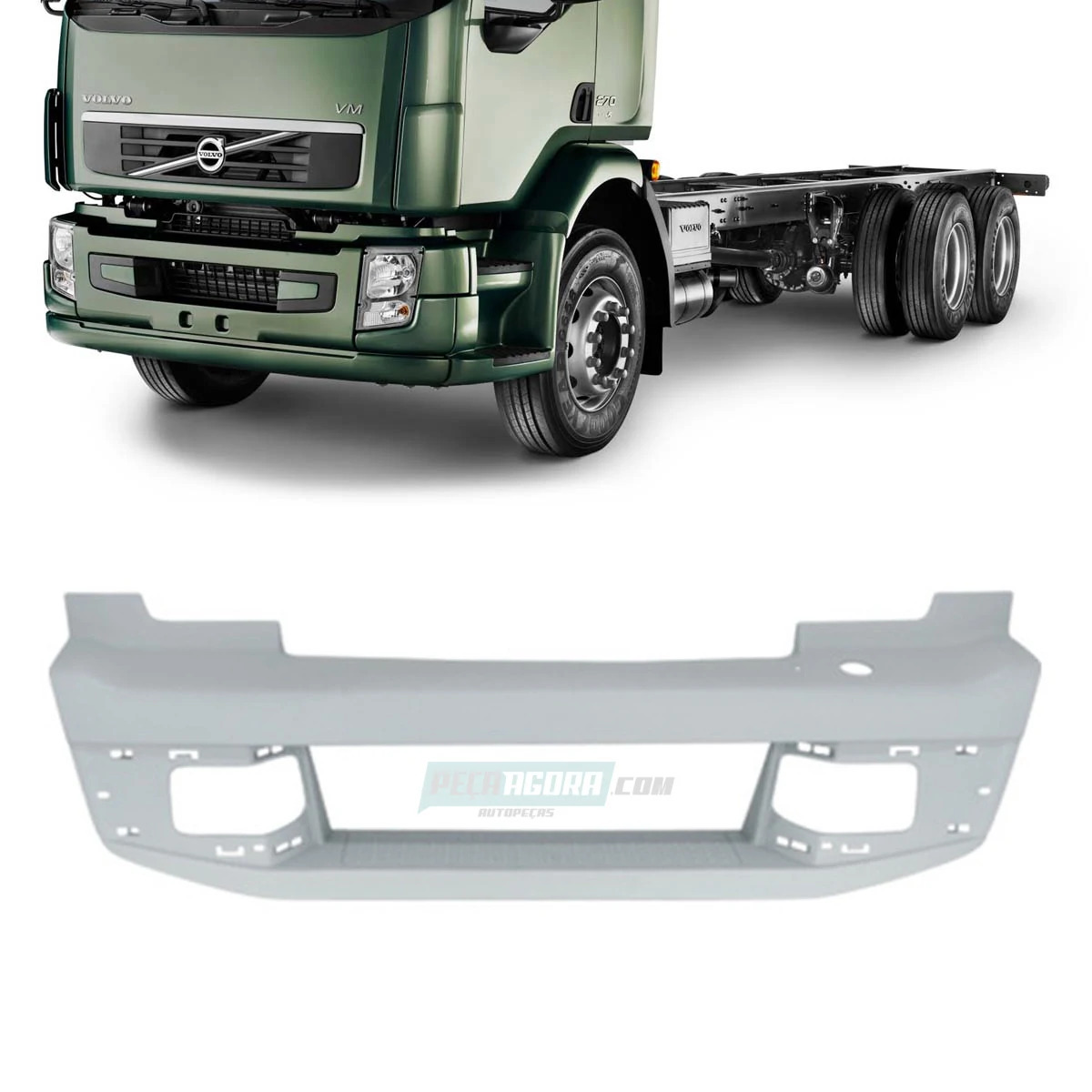 CENTRO PARACHOQUE VOLVO VM 220 270 330 2014 A 2020 (84000742,)