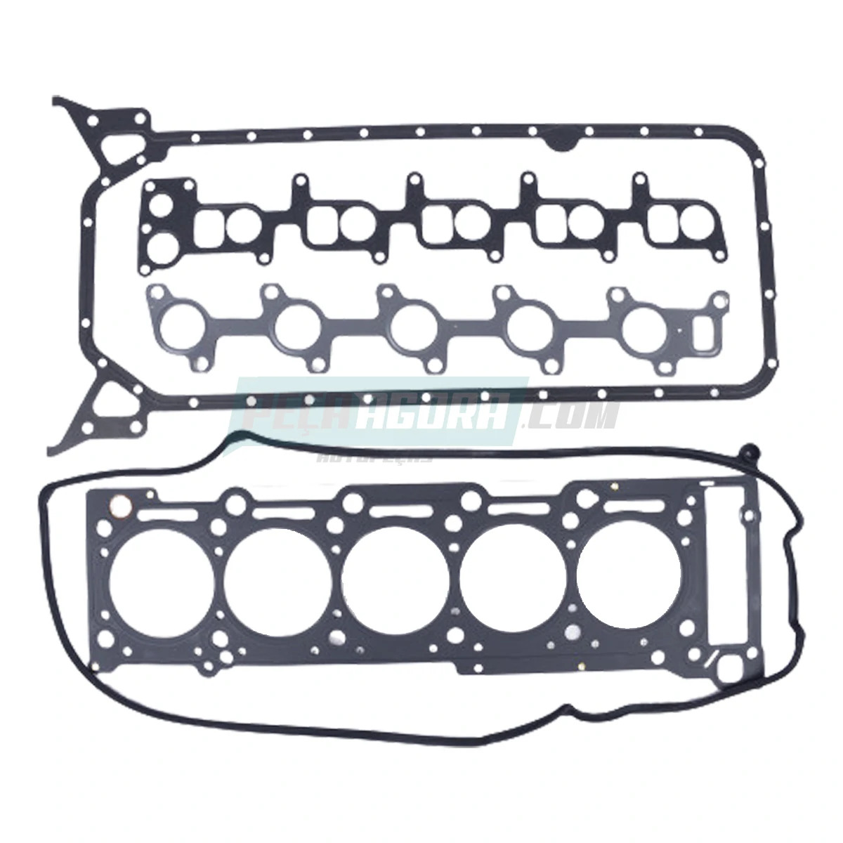 JOGO JUNTA INFERIOR COMPLETO MOTOR C/ RETENTOR MB 715 OM612 (6120101405,)