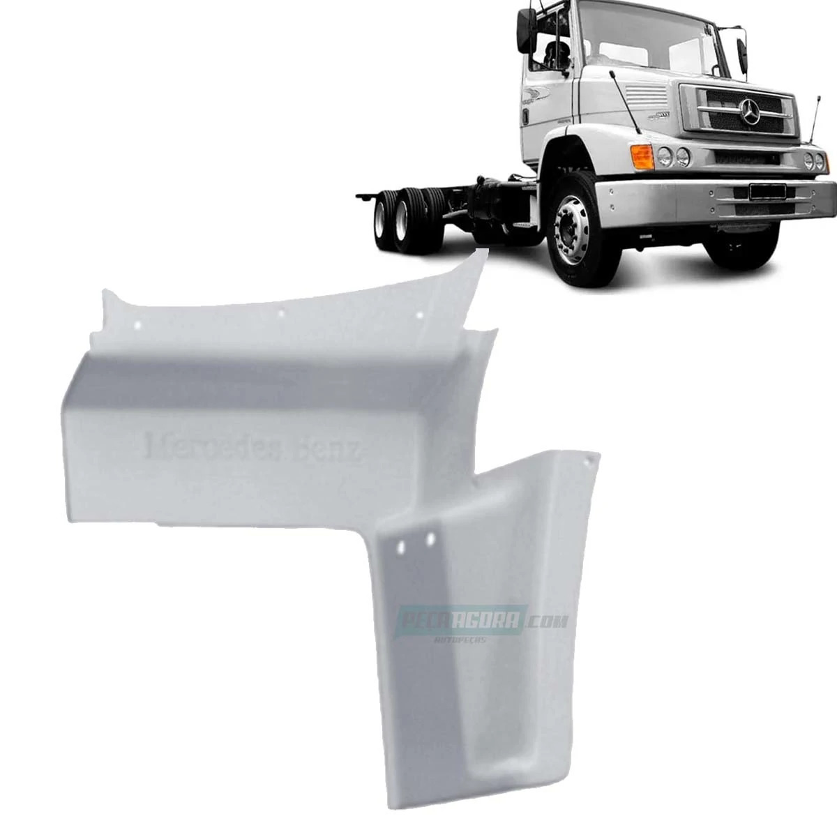 PARALAMA ESTRIBO DIR MB 1218 1418 1218 1418 1318 1618 1620 1622 1624 DIREITO DIA