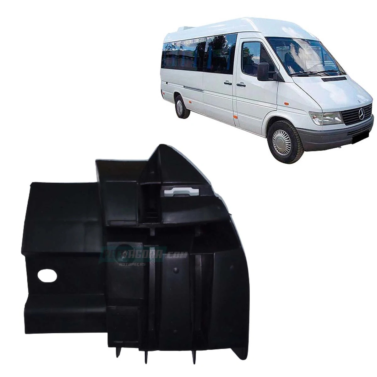 REFORCO PONTEIRA PARACHOQUE TRASEIRO ESQ MB SPRINTER 311 313 (9018850116-I)