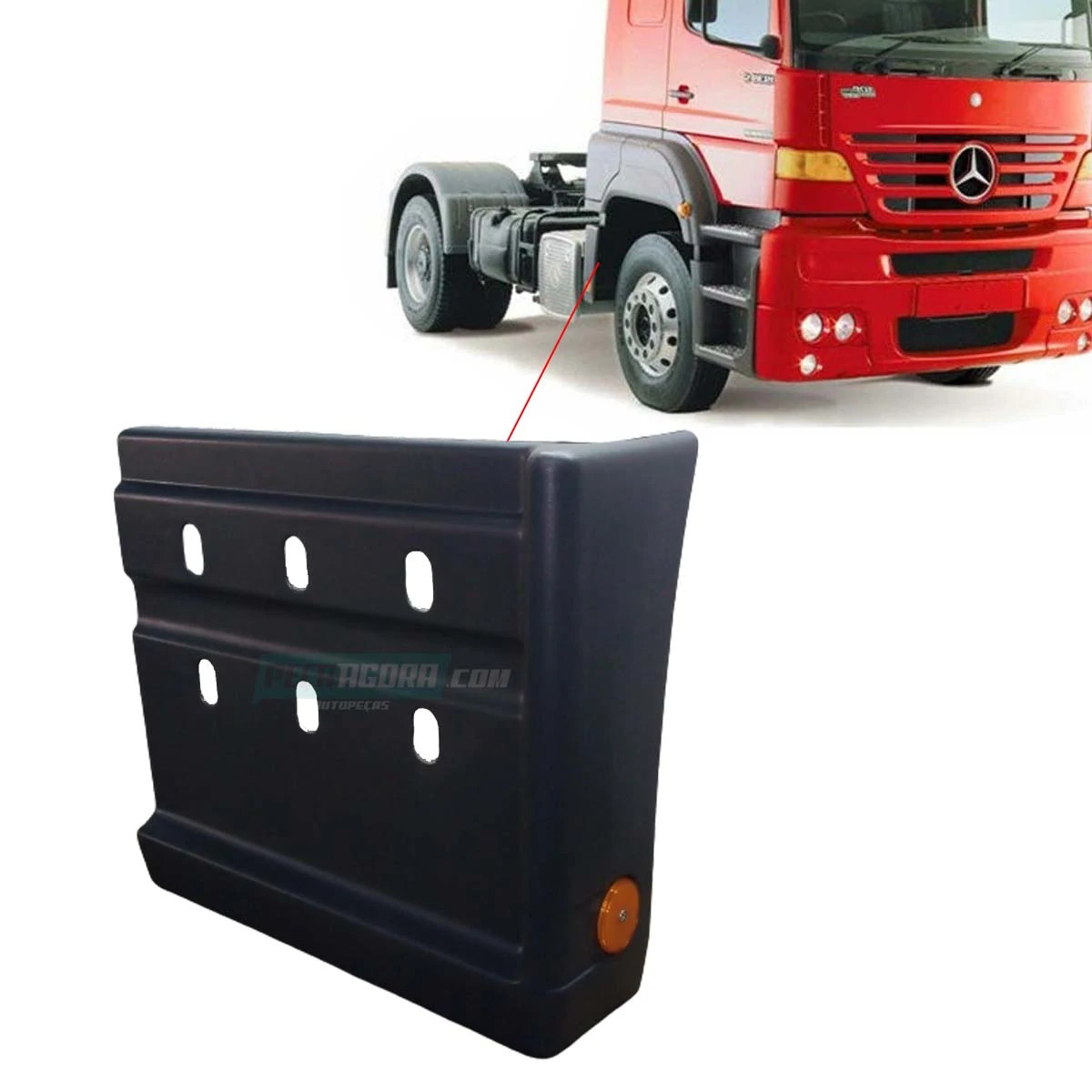 PARALAMA DIANTEIRO PARTE TRASEIRA DIR MB 1938S 1944 MERCEDES BENZ (6938800106)