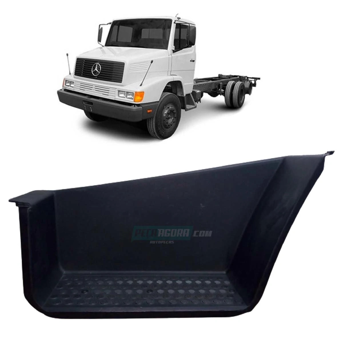 FORRO ESTRIBO DIR SEM FURO MB 1618 BICUDO MERCEDES BENZ (6886867128-)