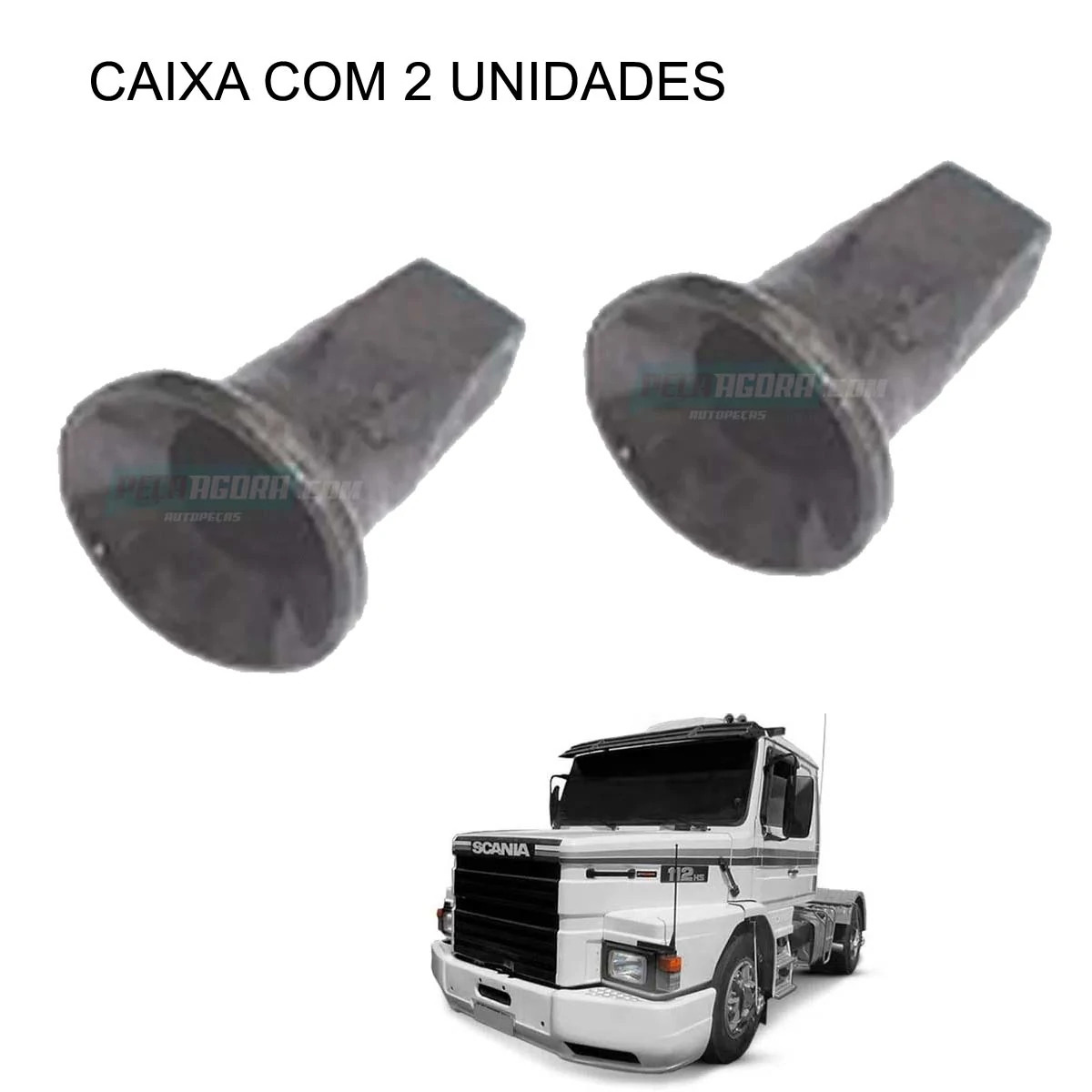 CAIXA 2 APOIO PINO CAPO SINO PARA SCANIA T112 142 (CX.300819**2)
