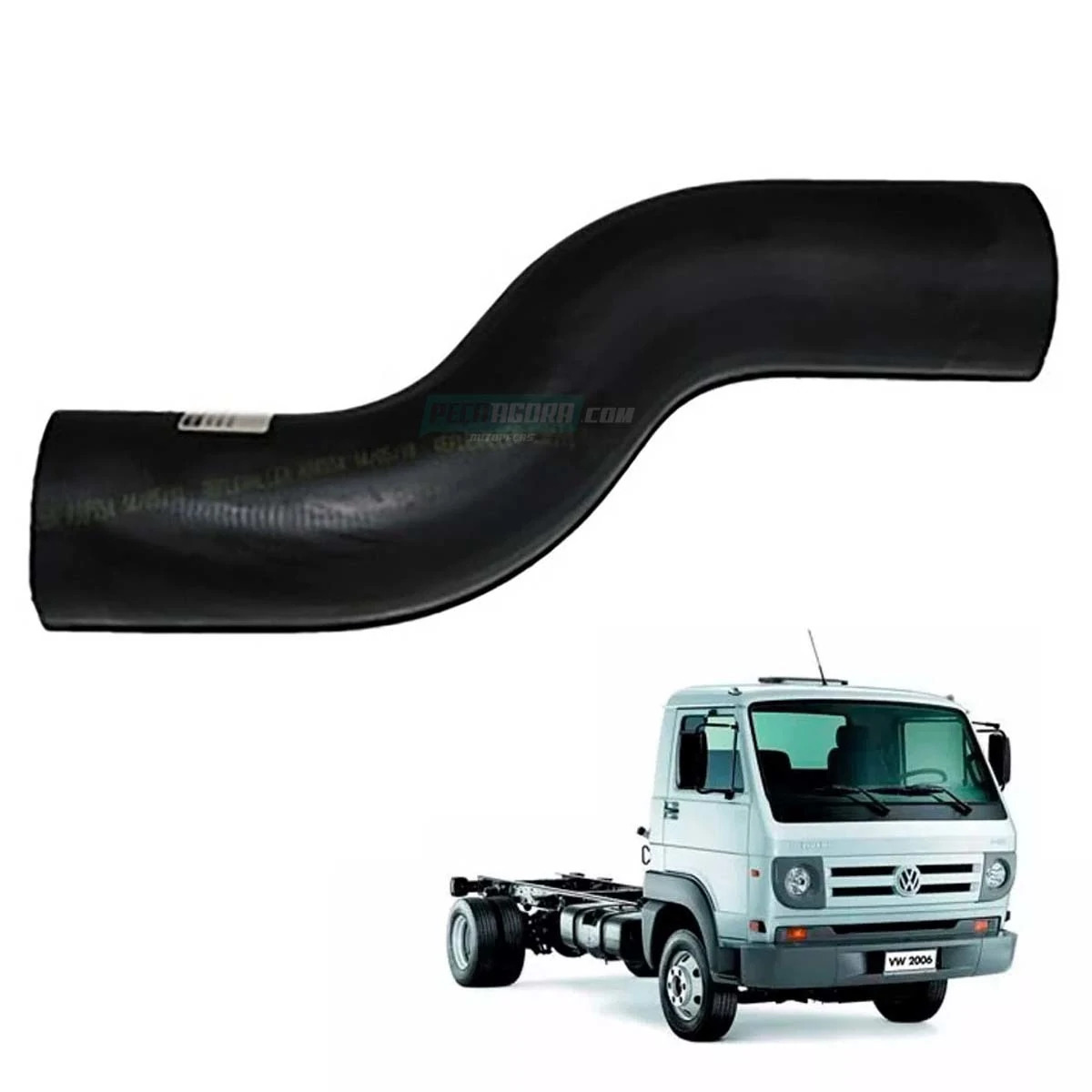 MANGUEIRA DE CONEXAO RADIADOR VW DELIVERY MICROONIBUS 5140 8150 (2P0145856.)
