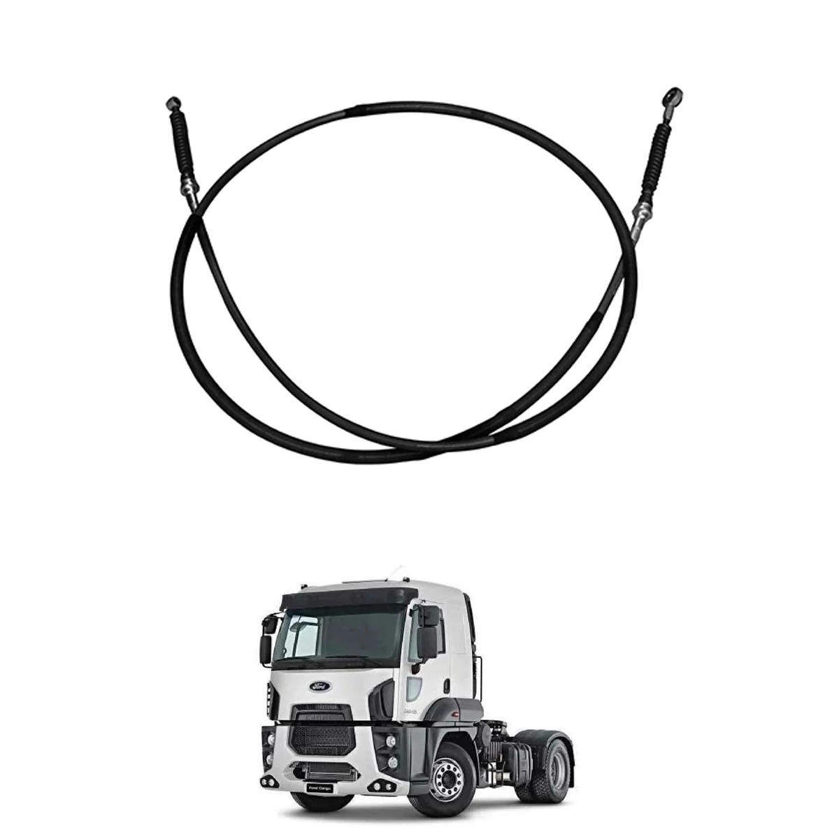 CABO SELECAO PRETO 3500MM FORD NOVO CARGO 1317 1717 1517 1719 1319 1519 - 2011 E