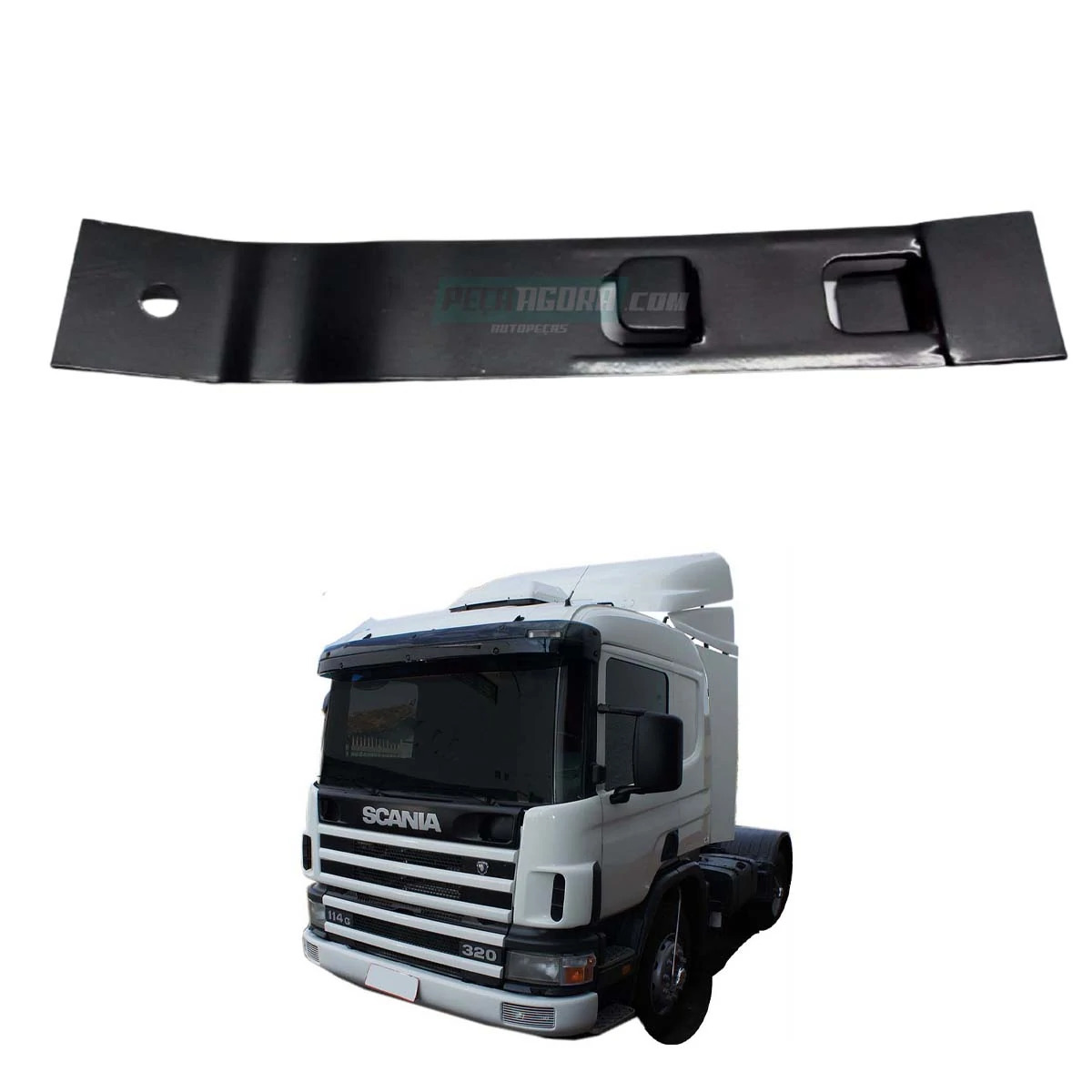 SUPORTE PARALAMA TRASEIRO PARA SCANIA 94 114 124 SERIE 4 (1383520.)