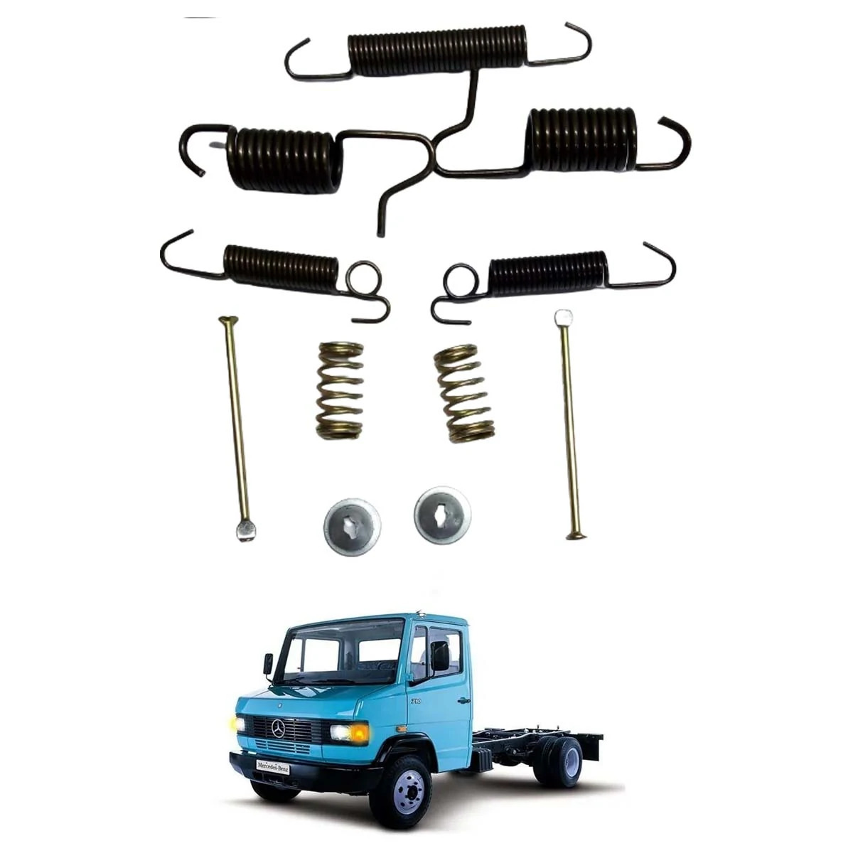 REPARO PATIM FREIO TRASEIRO MB 709 912 (6884210192_)