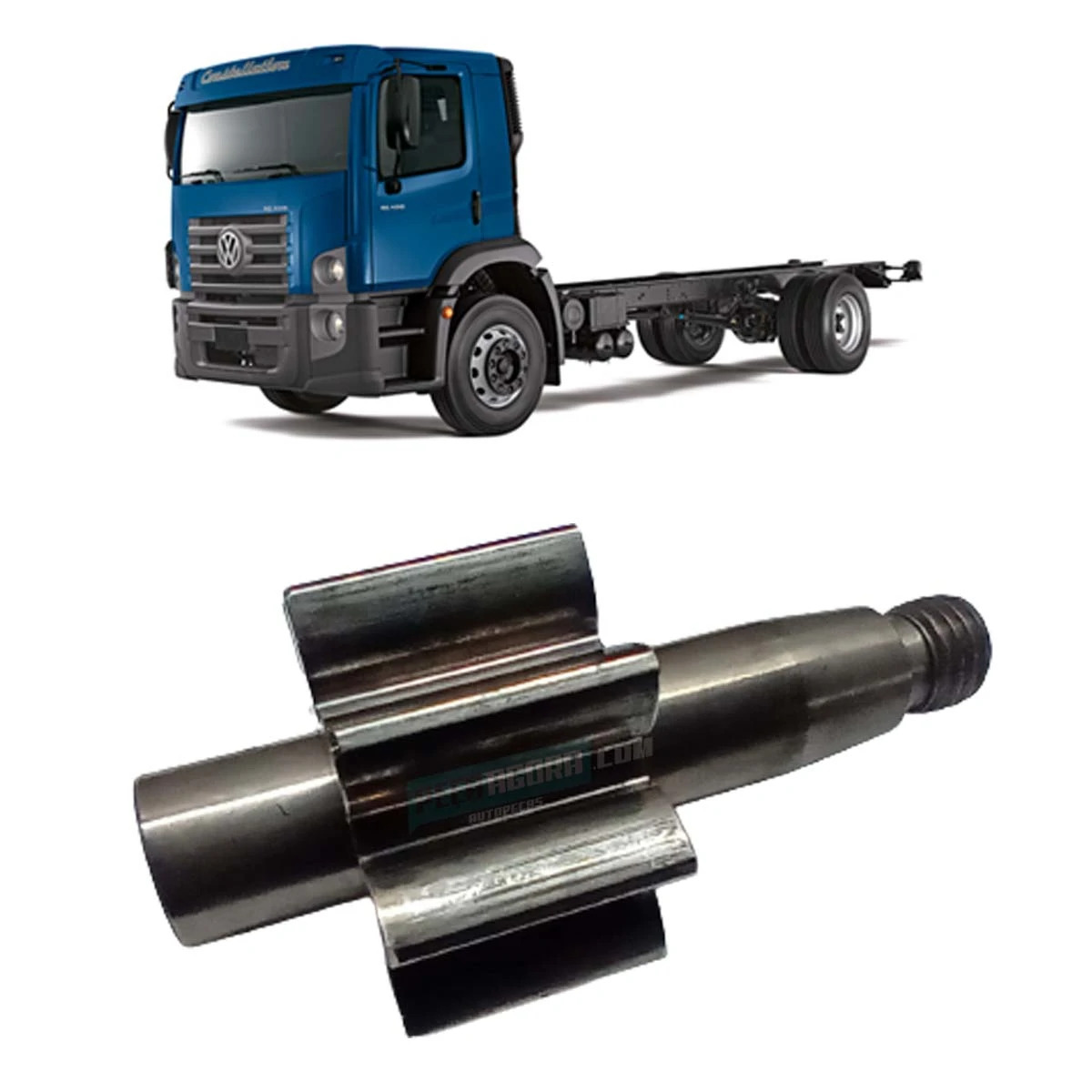 ENGRENAGEM BOMBA OLEO VW CONSTELLATION 13190 15190 17190 BUS 17230OD WORKER 1319