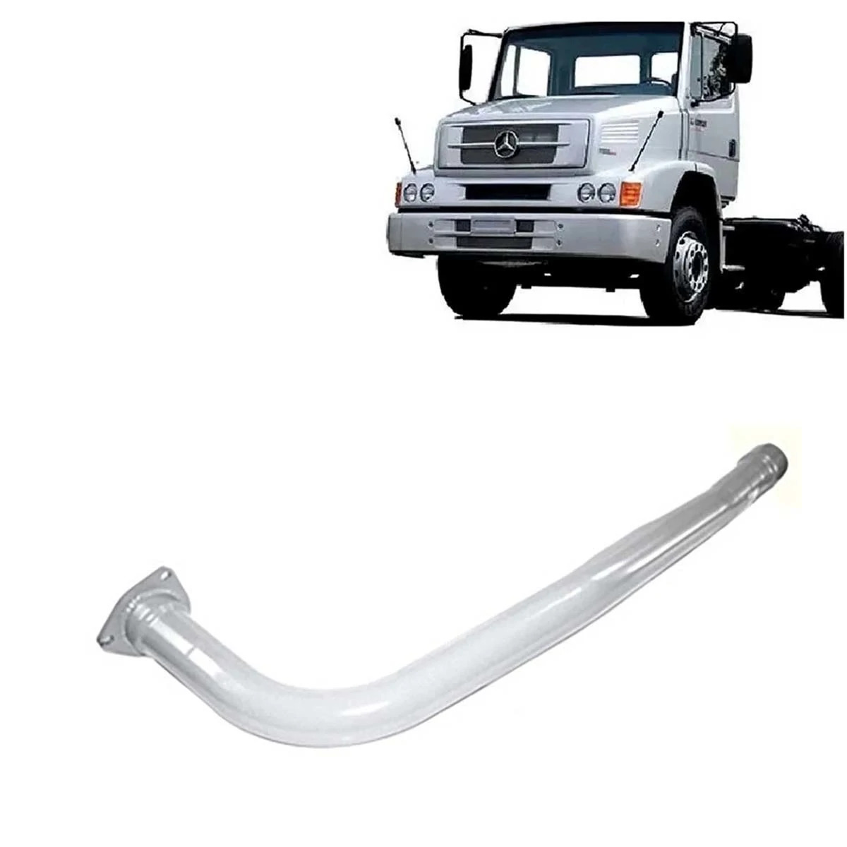 TUBO SAIDA MOTOR MB EURO 3 1620 1720 1723 ANO 2000 A 2003 (6934907119.)