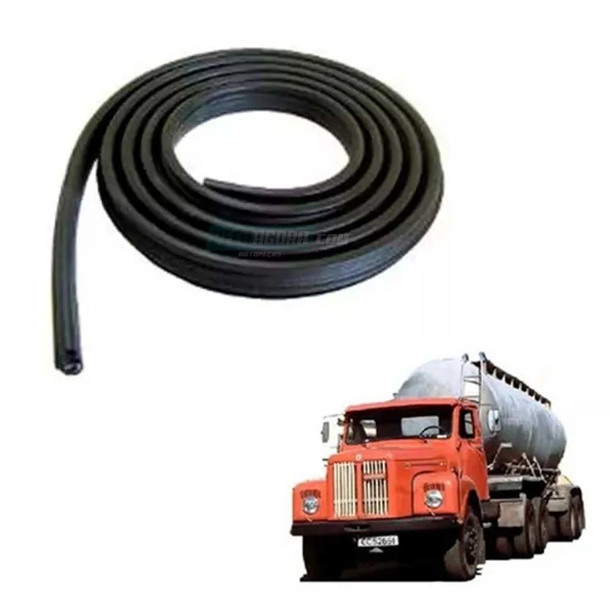 BORRACHA PORTA PARA SCANIA 110 111 UNIFLEX (2061700168936.)