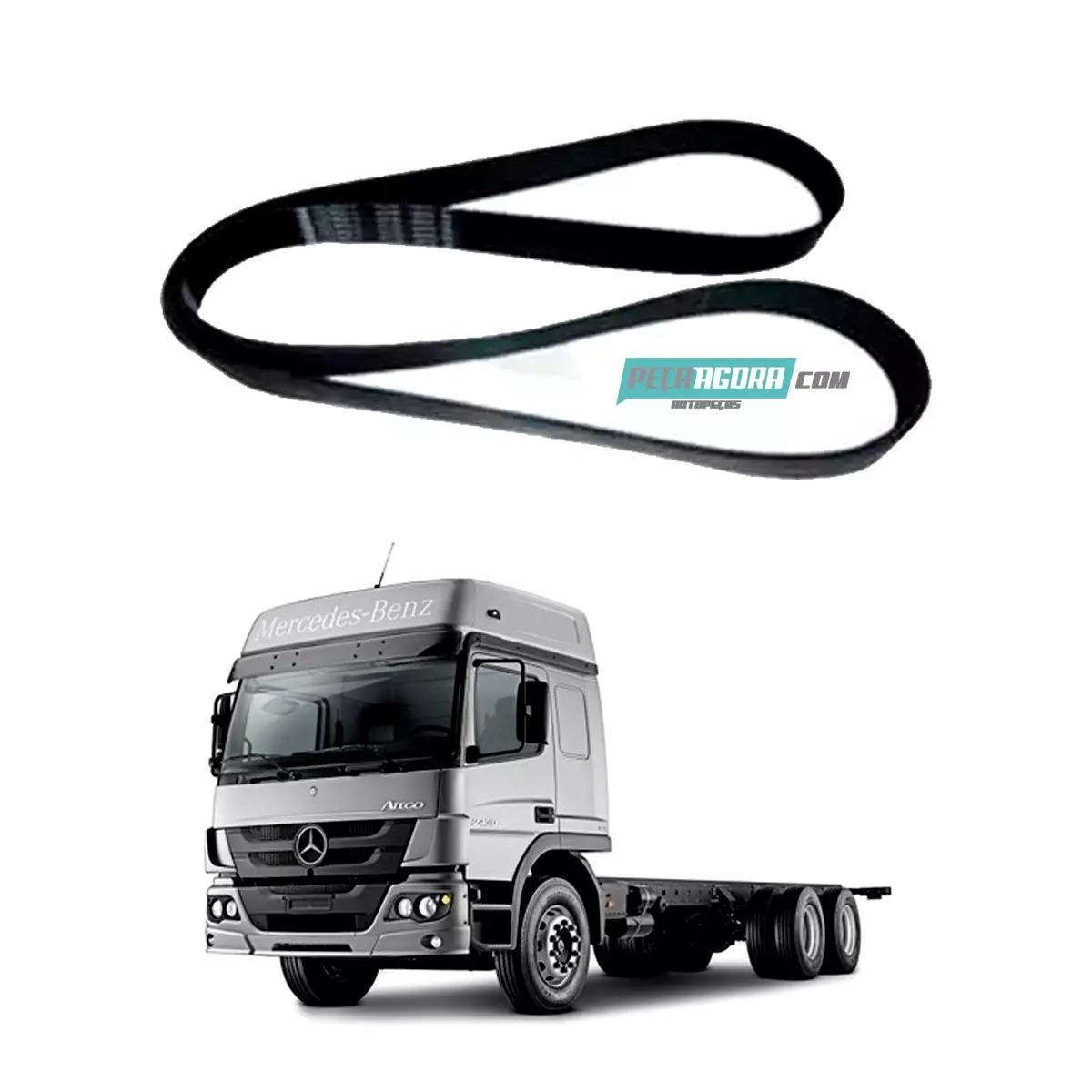 CORREIA   MB AXOR ACCELO ATEGO MOTOR 924 926 906 (9069933996KK)