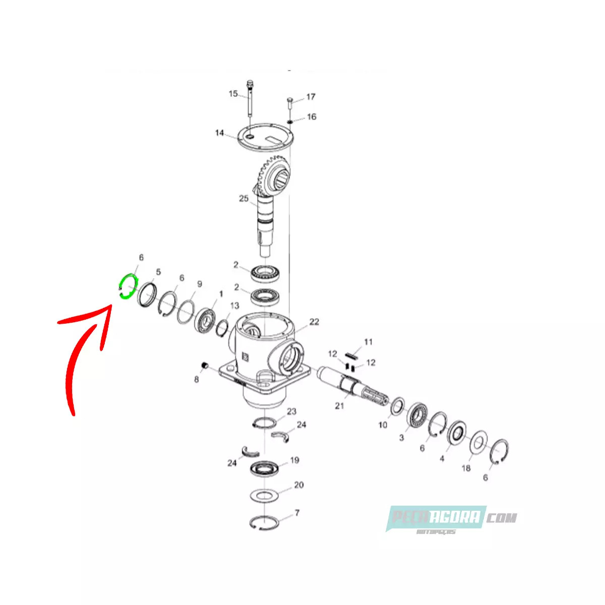 ANEL ELASTICO PARA FURO 1,80 X 2,5 (60200159074.)