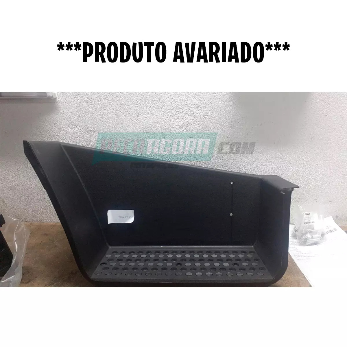 FORRO ESTRIBO ESQ PRETO SEM FURO MB 1618 1620 709 710 712 912 914 ESQUERDO MERCE