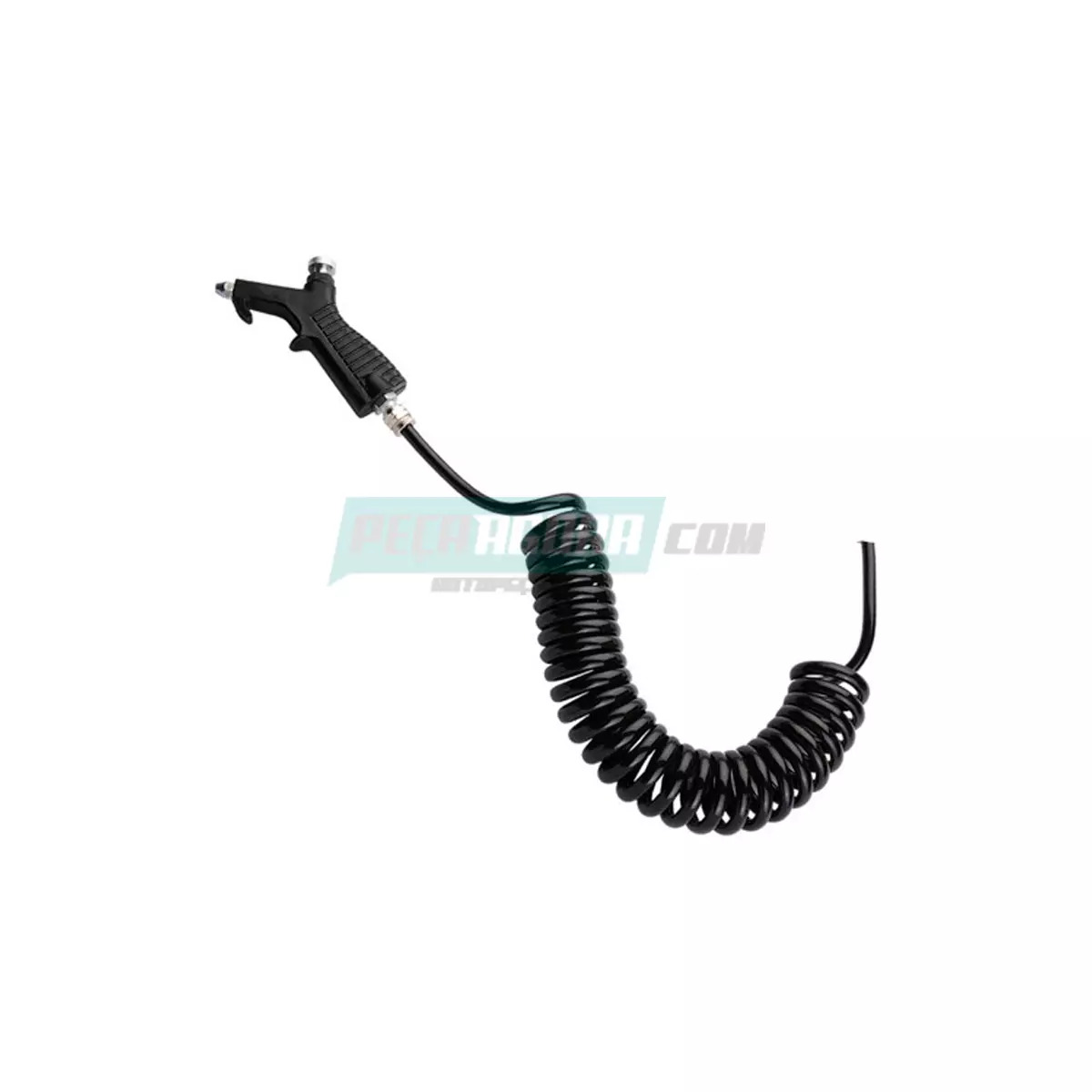 MANGUEIRA LIMPEZA CABINE PRETA COM REVOLVER COR PRETA SEM TRAMA (0207390052)