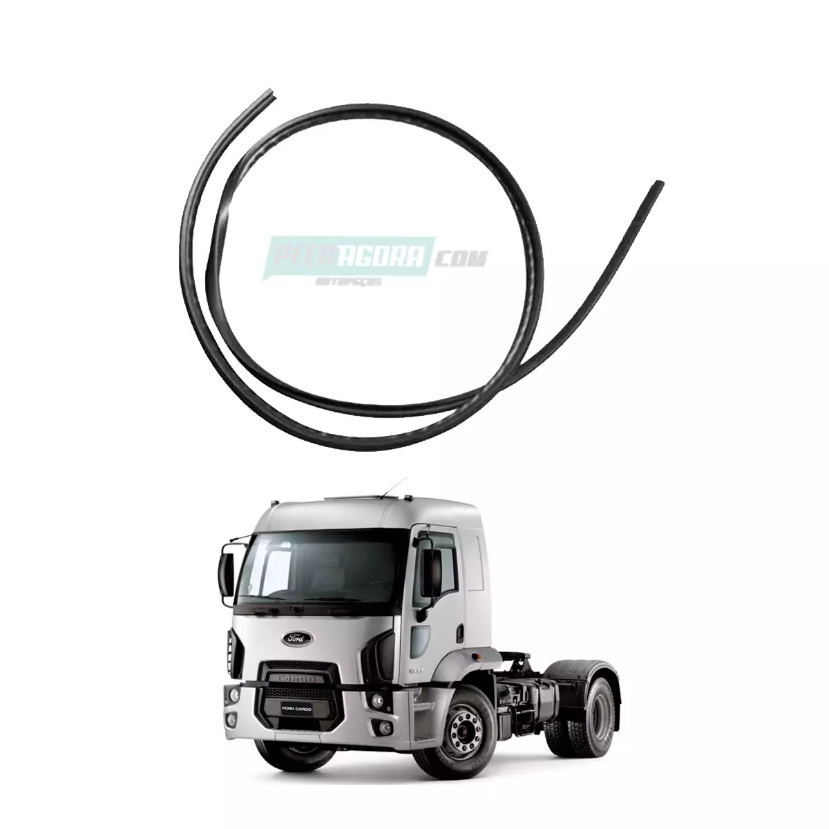 GUARNICAO INFERIOR PARABRISAFORD CAMINHAO CARGO CABINE NOVA (PANDA) A PARTIR DE 