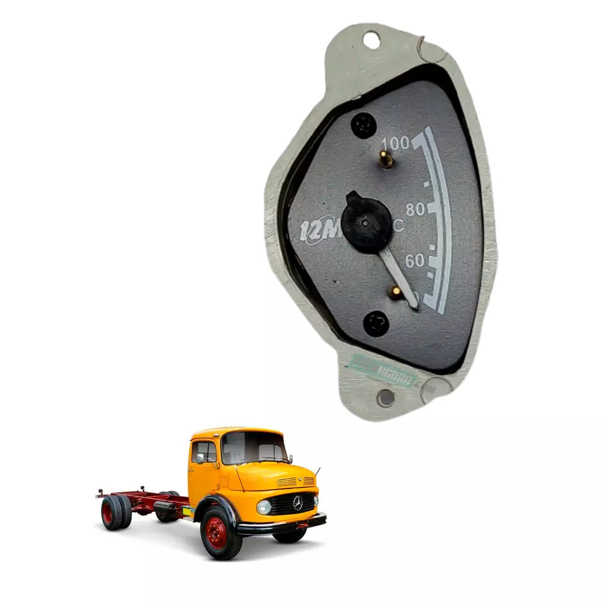 RELOGIO MARCADOR TEMPERATURA ELETRICO MB 1113 2213 MERCEDES BENZ (3455450005-200