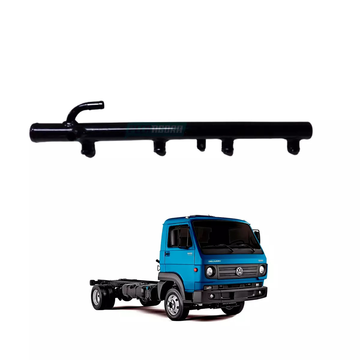 CAVALETE DAGUA MWM COM TOMADA AQUECIMEN VW 690 690S 790S VOLKSWAGEN  (T06121135B