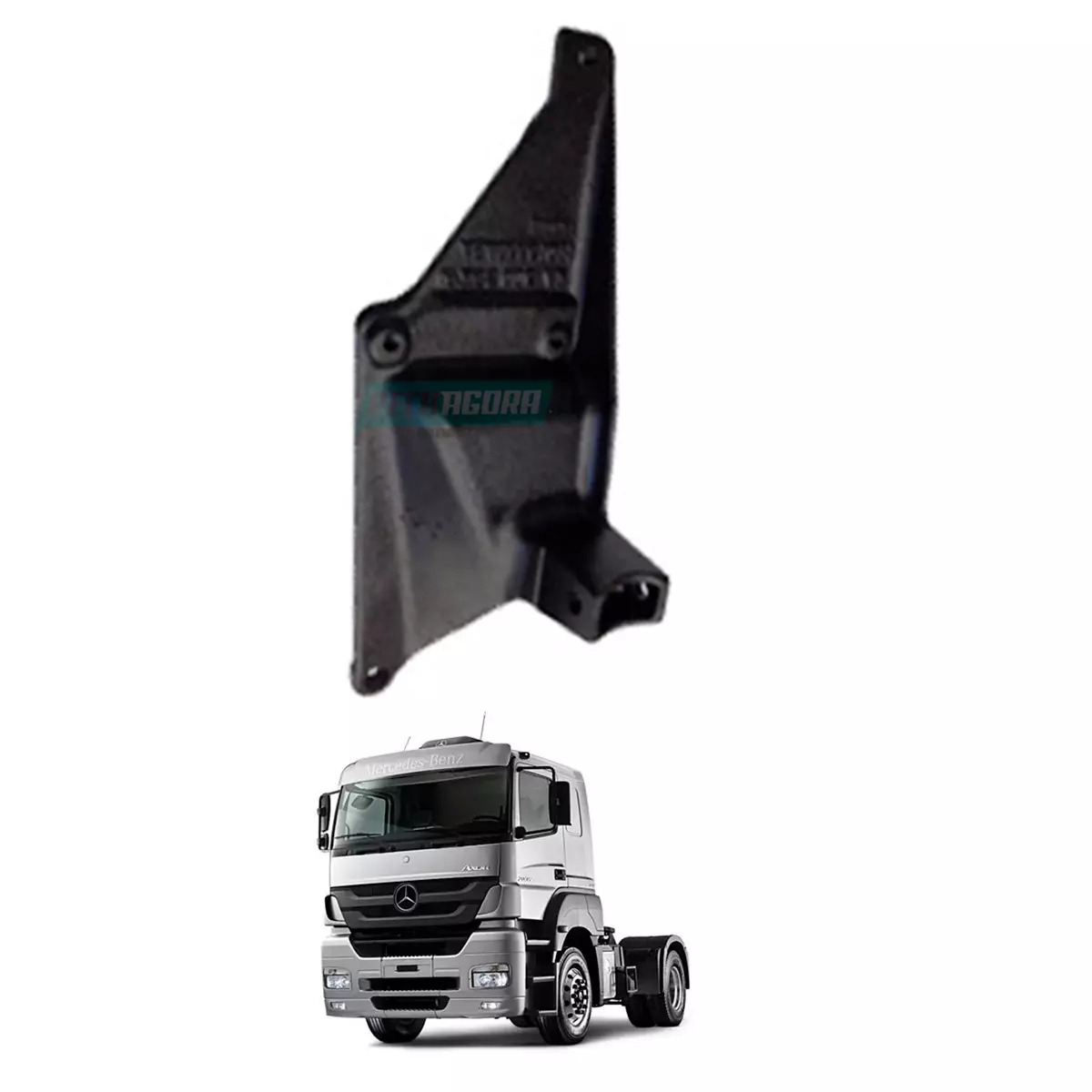 SUPORTE DIANTEIRO ESTRIBO LE MB AXOR 2044 / 2535L / 2035S / 2040S / 2044S / 2640