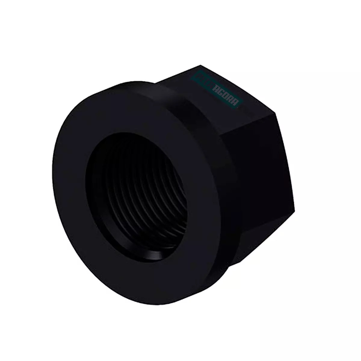 PORCA SEXTAVADA FLANGEADA M20 X 1.5 ROSCA ESQ MB FORD VW MWM (8103410034)