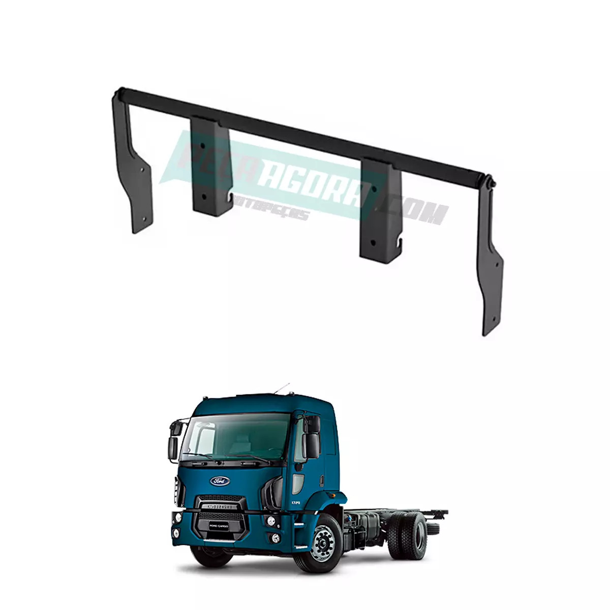 SUPORTE PARACHOQUE DIANTEIRO FORD NOVO CARGO 1729 4X2 2622 6X4 2623 6X4 2628 6X4