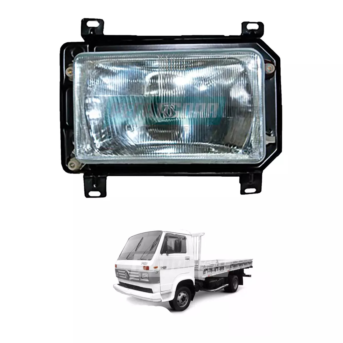 FAROL DIREITO H4 VW 7100 8100 8140 8140CO CE CKD 94 A 99  (TAP941008-F132C)