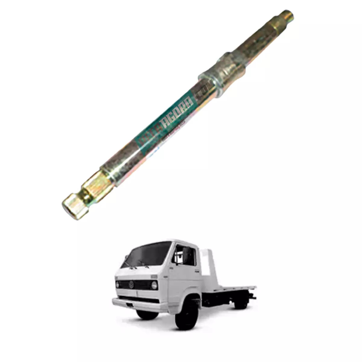 EIXO COLUNA DIRECAO CAMINHAO VW 690 790 7110 11130 13130 14140 (T00415501C.)