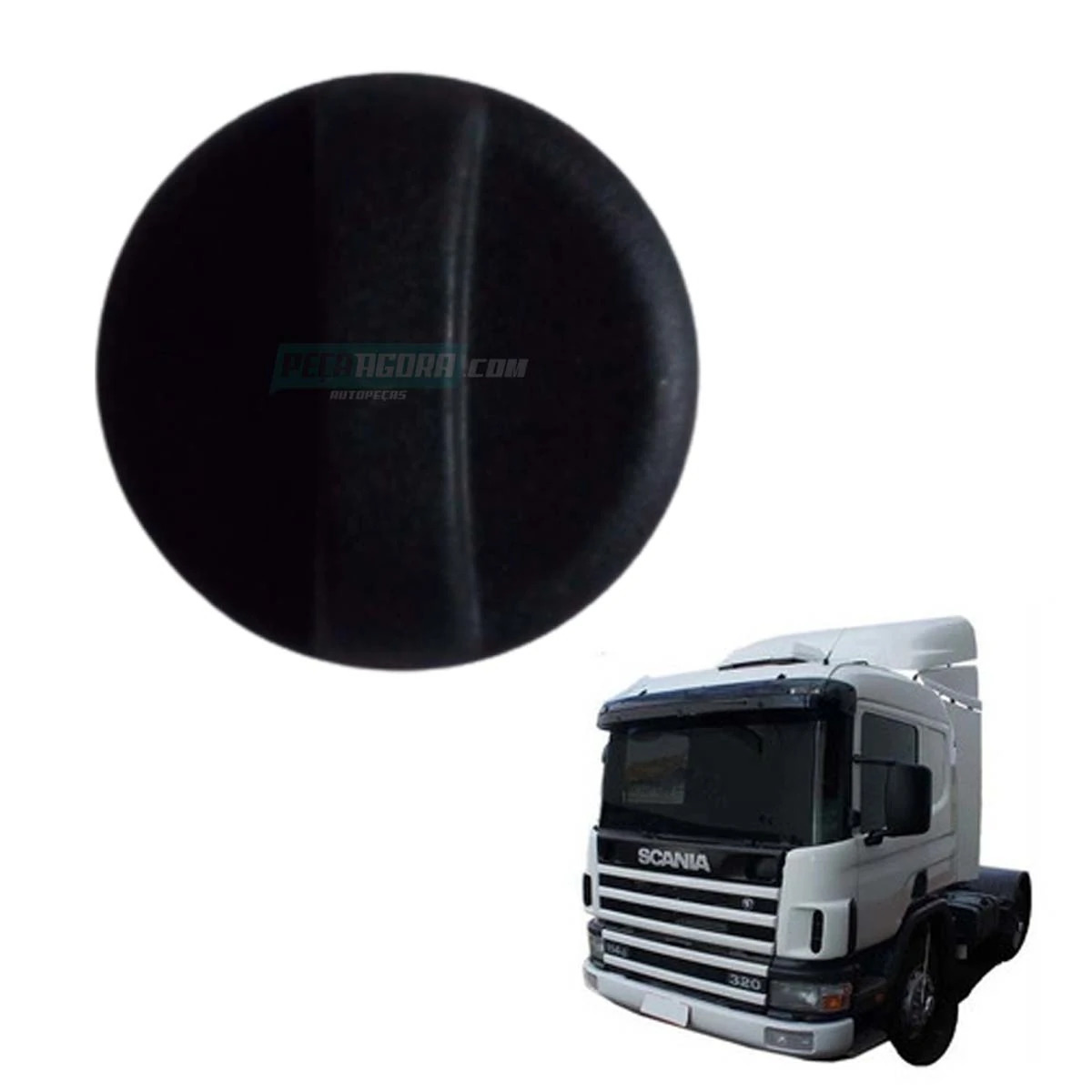 TAMPA RESERVATORIO LIMPADOR PARABRISA PARA SCANIA T R 114 APOS 94 (1371839_)