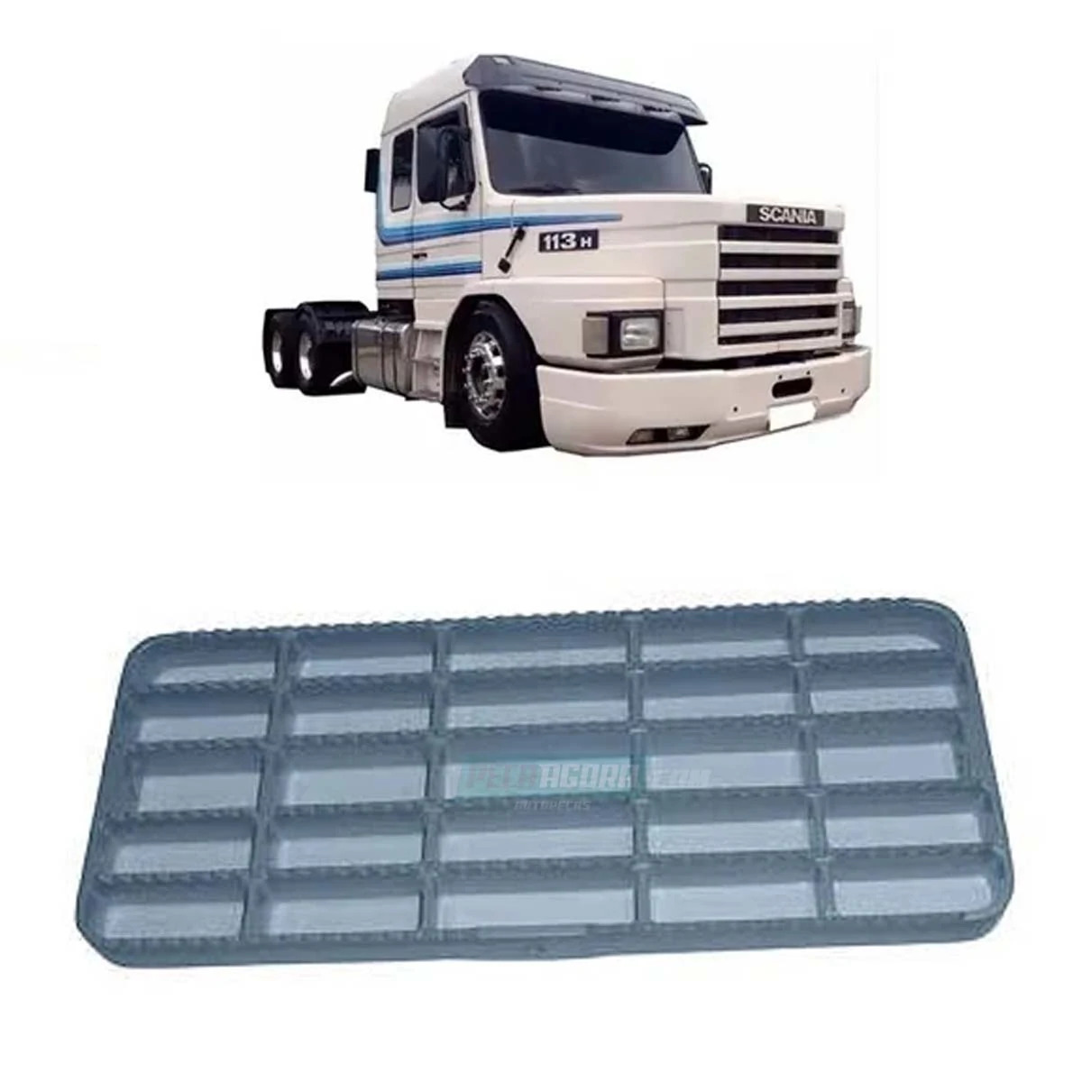 ESTRIBO MENOR PARA SCANIA T112 T113 ALUMINIO (298127)