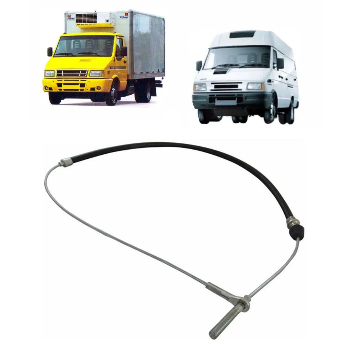 CABO DE FREIO PARA IVECO DAILY 1800MM (93828141:)