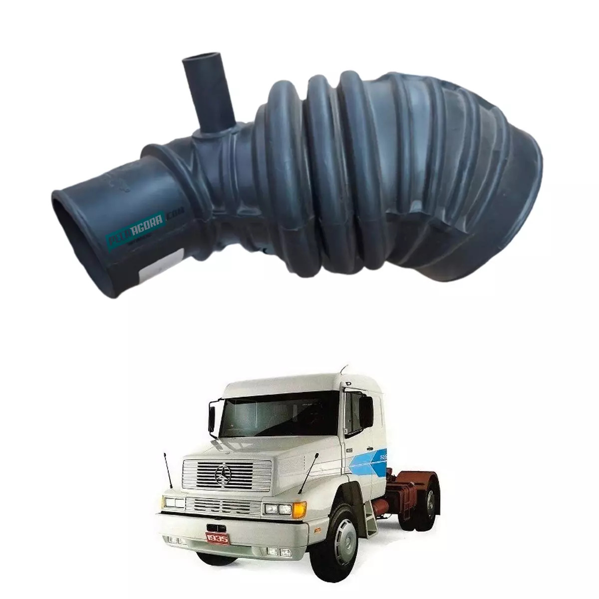 MANGUEIRA FILTRO AR A TURBINA MERCEDES BENZ 1935 1941 2635 (B3885287282)