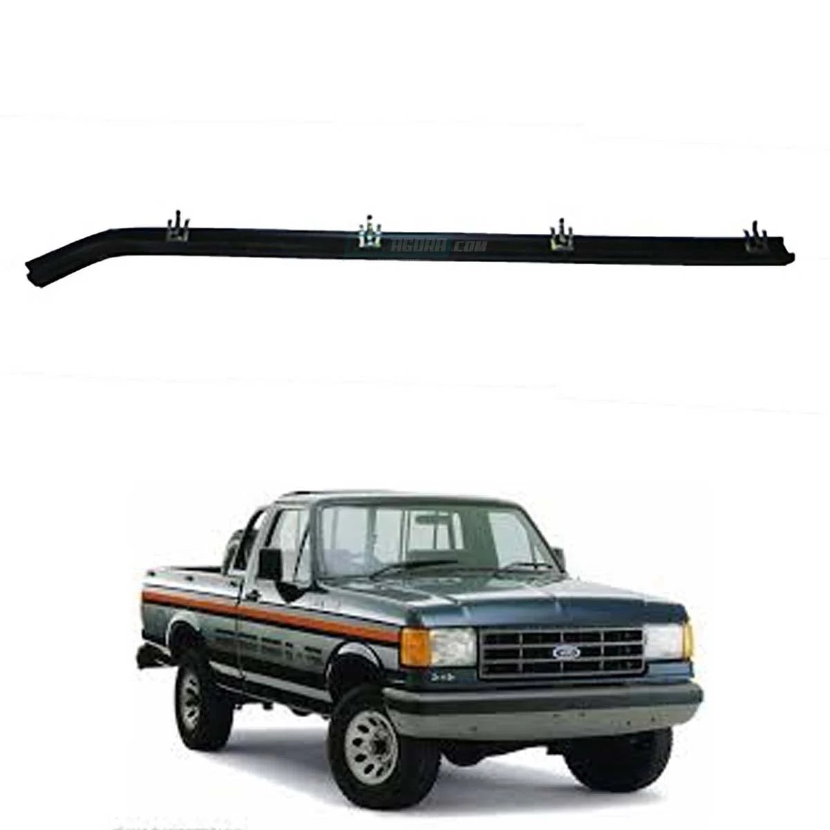 PESTANA INTERNA PORTA DIR FORD F1000 F4000 F12000 F14000HD F12000L SAPAO 92 A 98