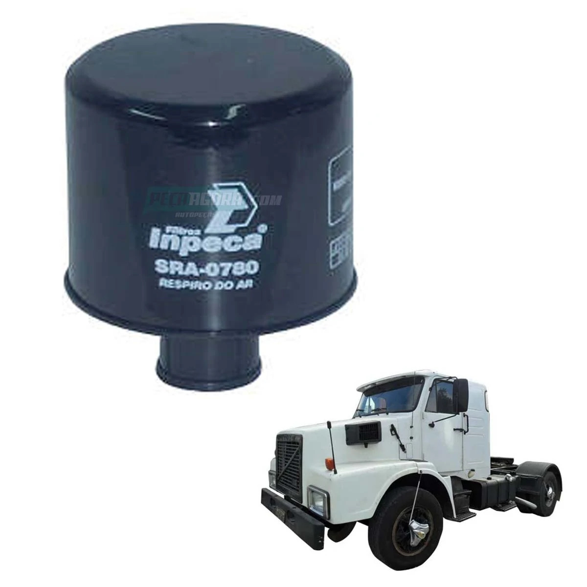 FILTRO RESPIRO COMPRESSOR VOLVO N10 N12 NL10 280 340 NL12 400 (6888780.)