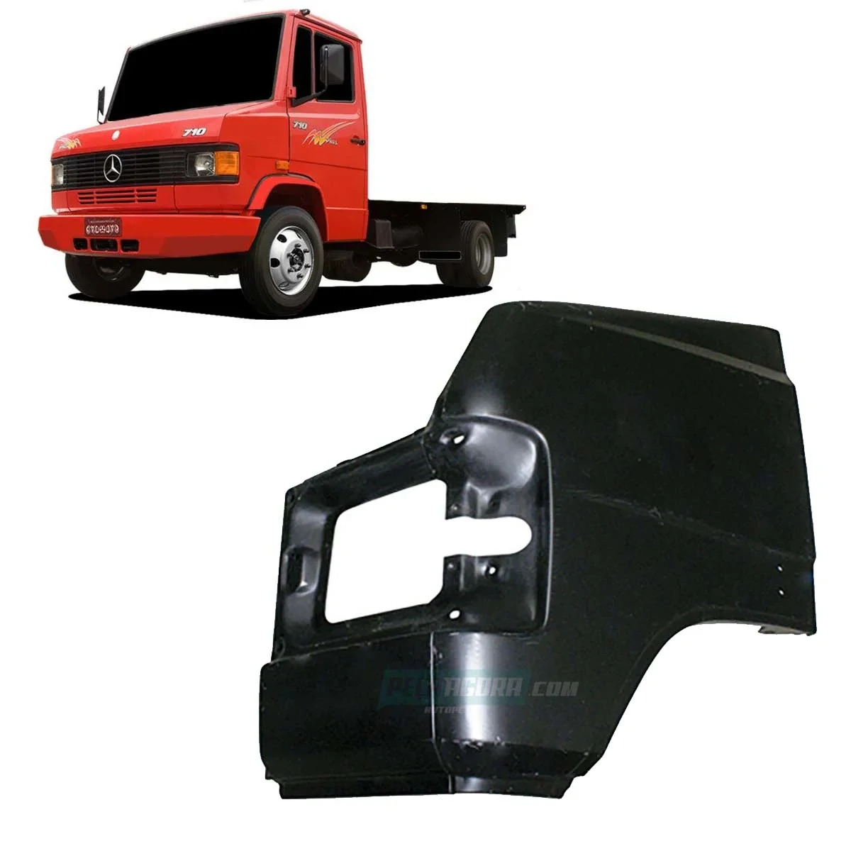 PAINEL FRONTAL ESQUERDO MB LN 709 710 912 914 MERCEDES BENZ (6886207004-1774E)