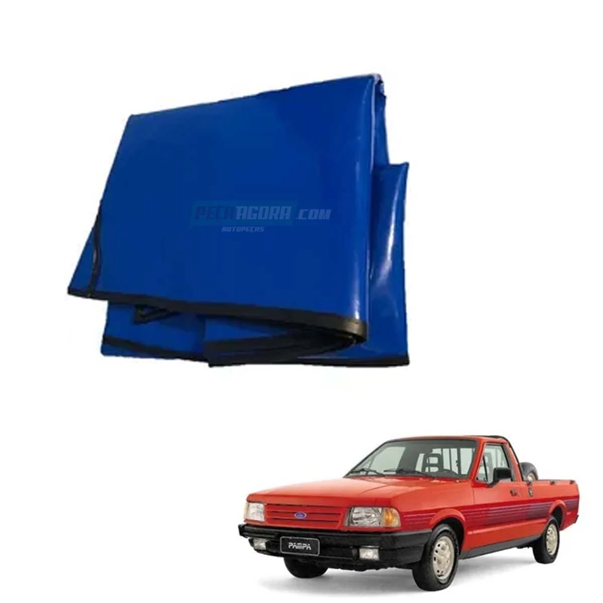 TAPETE VINIL AZUL PAMPA COMPLETO (PUES243A)