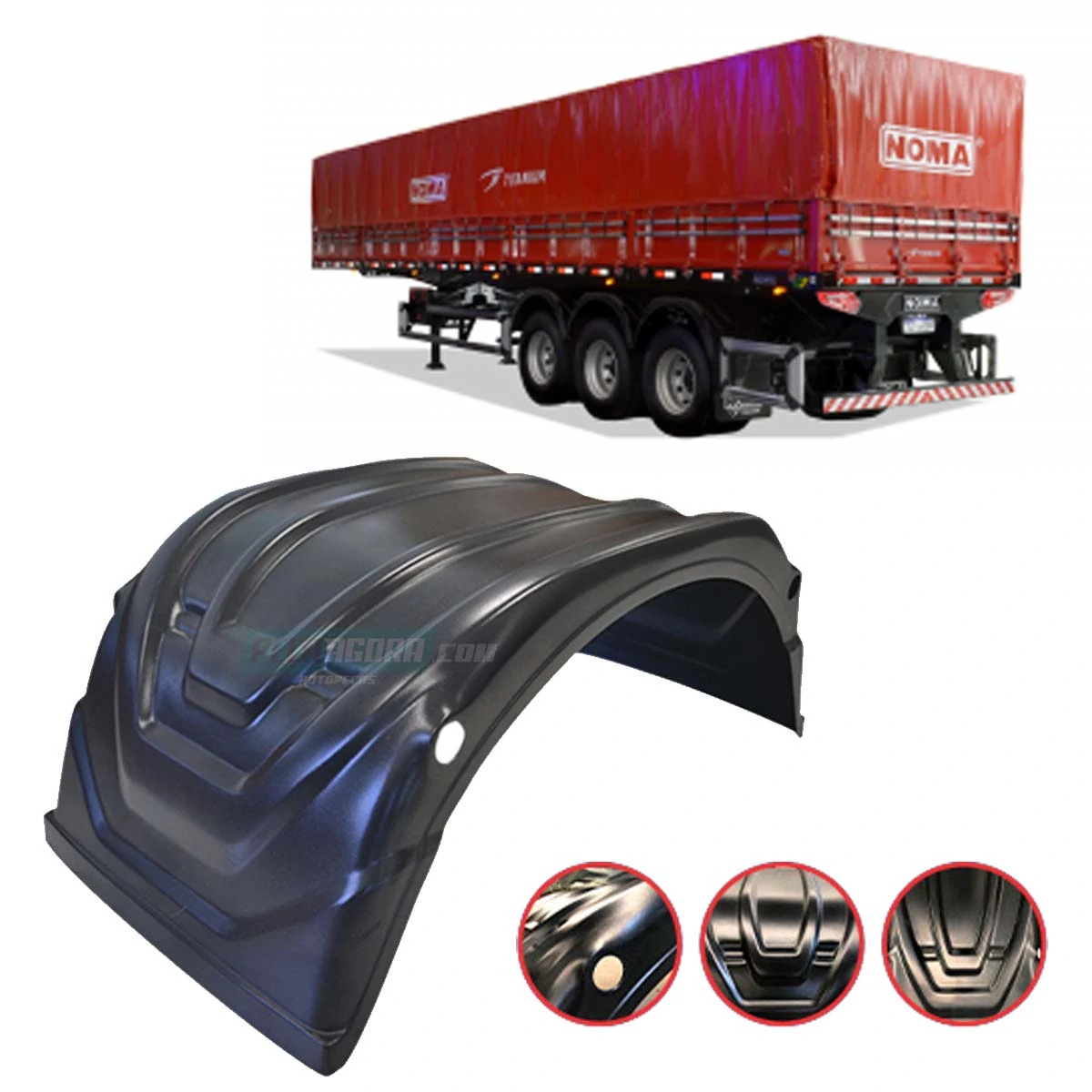 PARALAMA CARRETA NOMA TITANIUM 2021... (R010326)