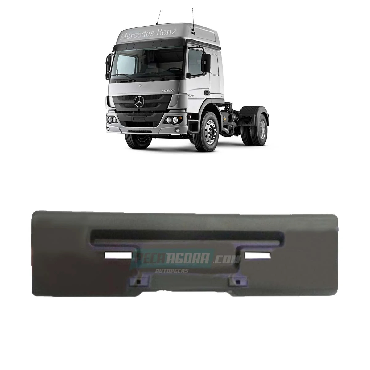 SUPORTE PLACA DIANTEIRA MB ATEGO (9588853114)