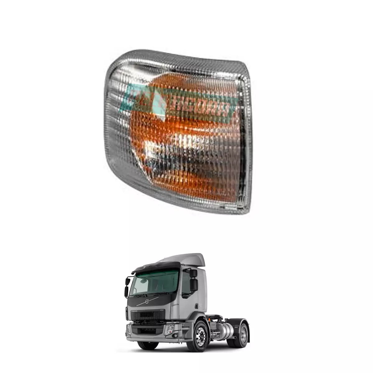 SETA DIREITA PARA FAROL HORIZONTAL VOLVO VM (20537295|)