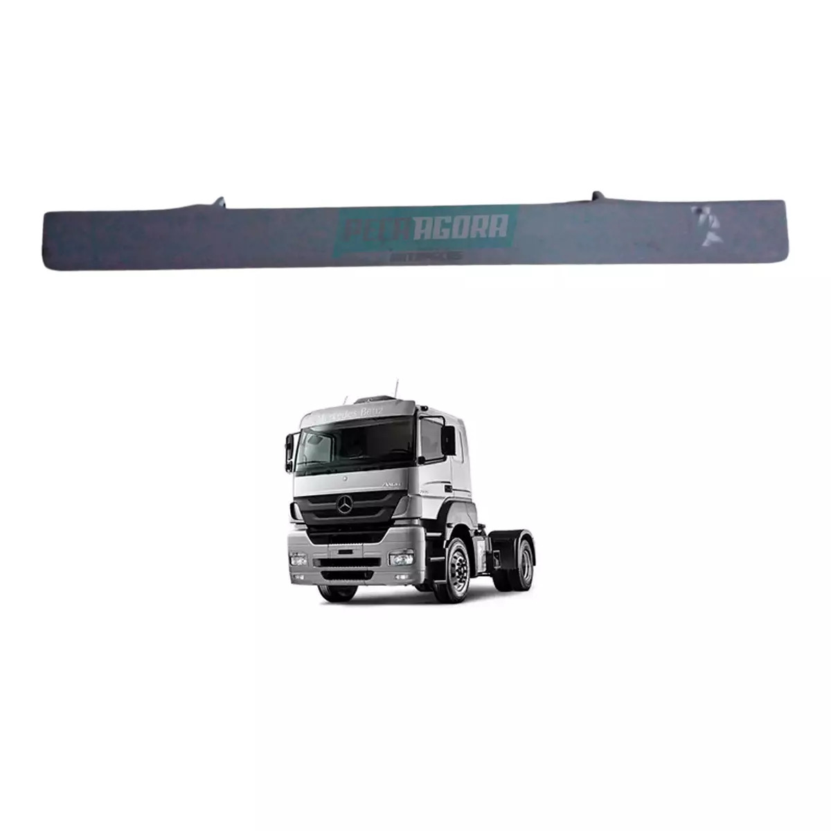 ACABAMENTO SOLEIRA CENTRAL PARACHOQUE MB AXOR 1933 ACTROS (9418851501.)